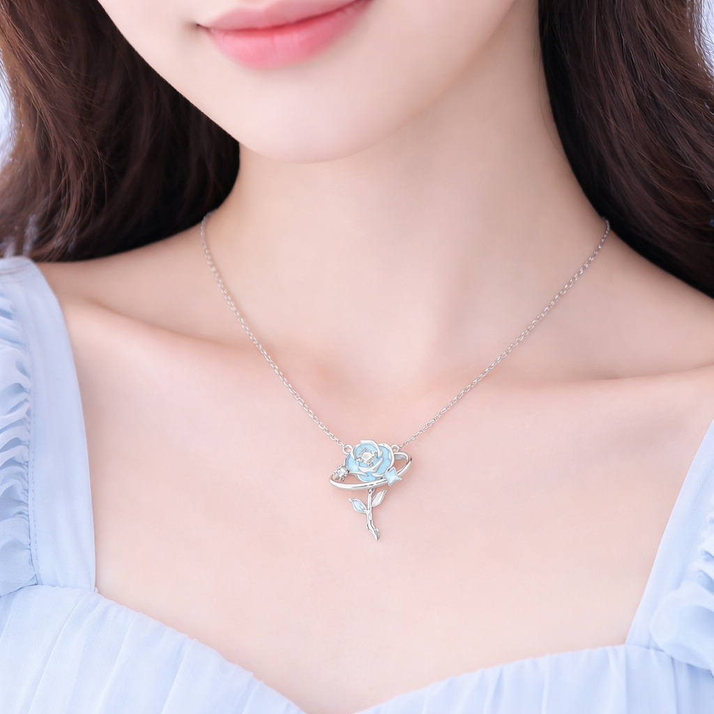 Eternal Rose Necklace