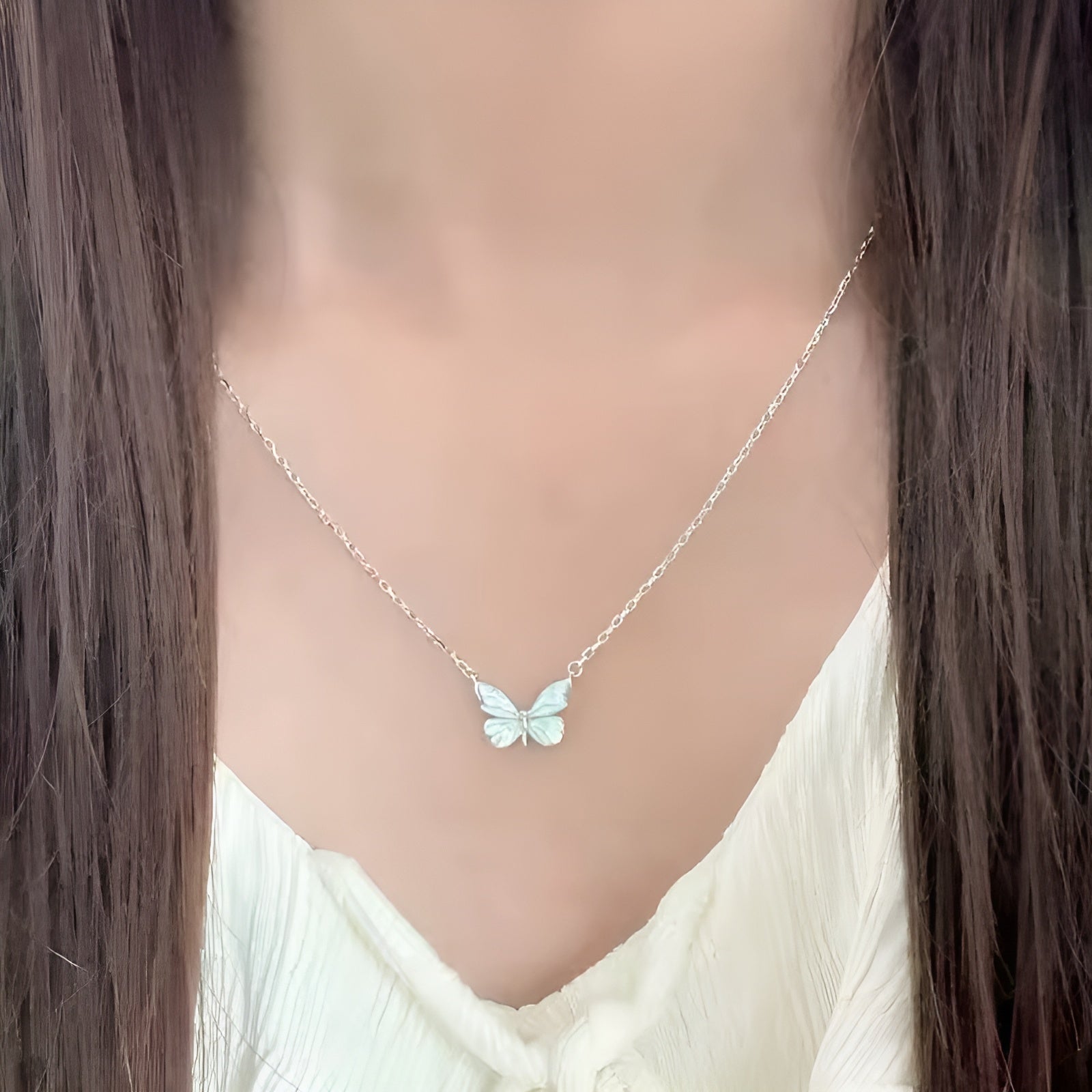 Luminous Butterfly Full Set (Necklace, Bracelet, RIng & Earings)