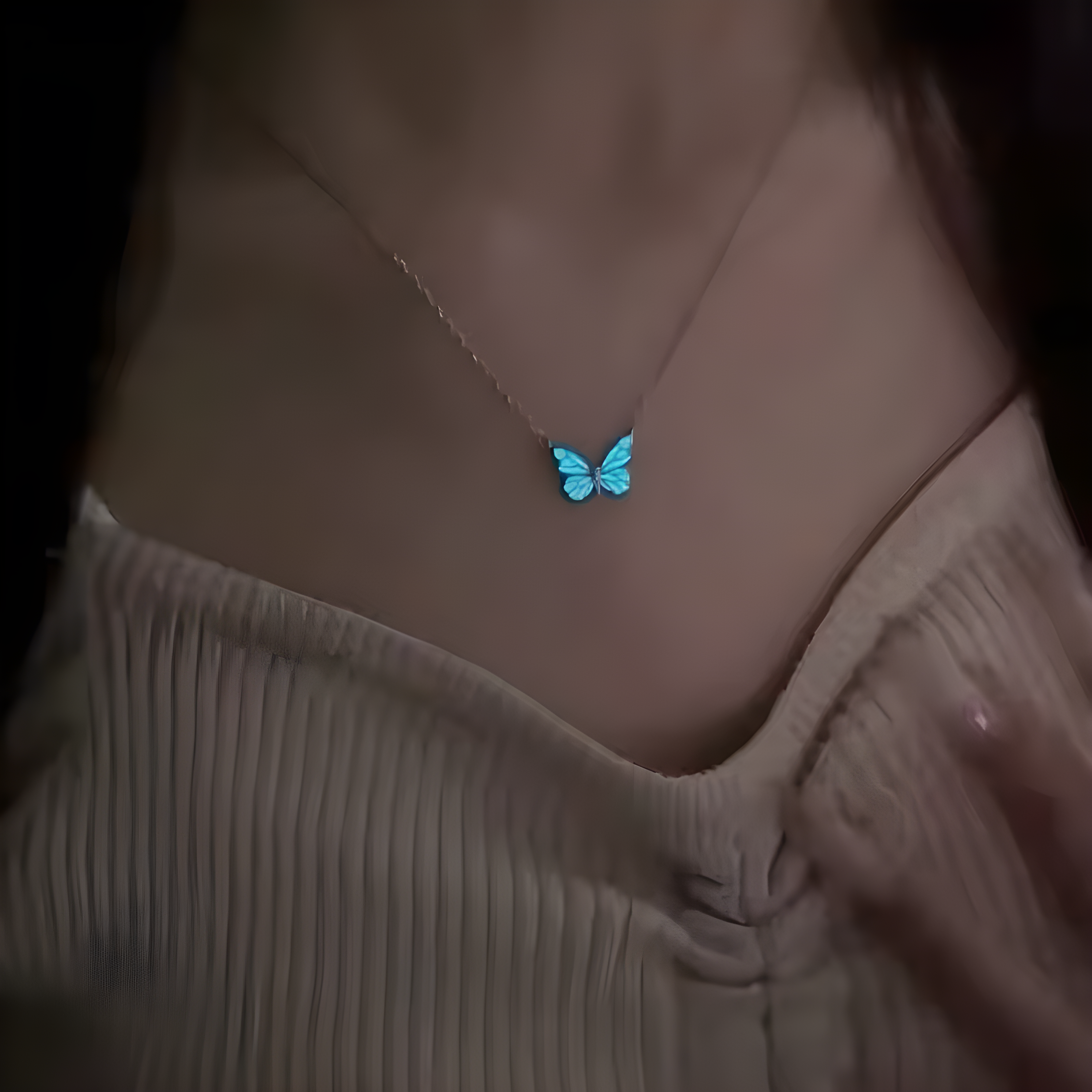 Luminous Butterfly Full Set (Necklace, Bracelet, RIng & Earings)