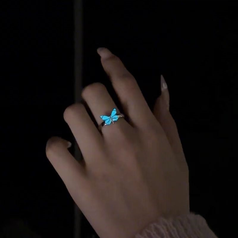 Luminous Butterfly Full Set (Necklace, Bracelet, RIng & Earings)