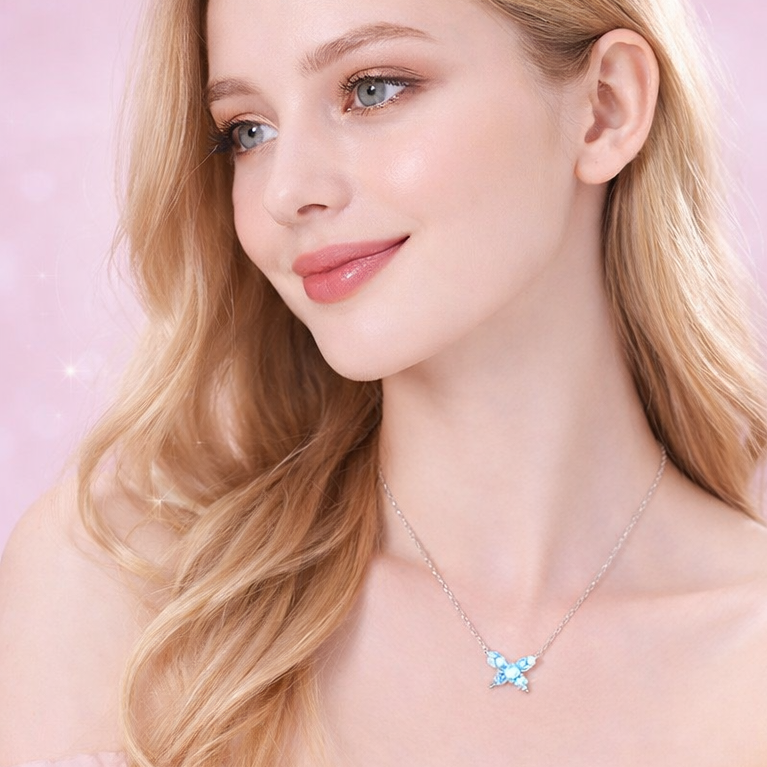 Starlight Butterfly Necklace