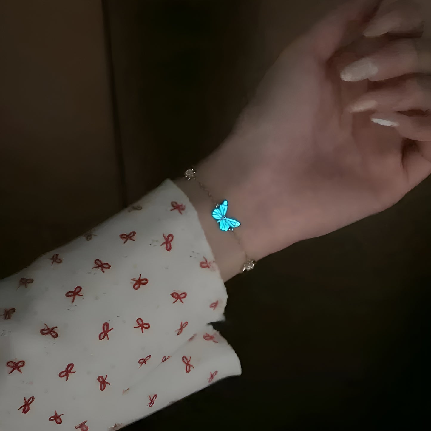 Luminöse Schmetterlings Kollektion