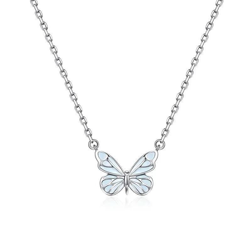 Glow in the Dark Butterfly Necklace
