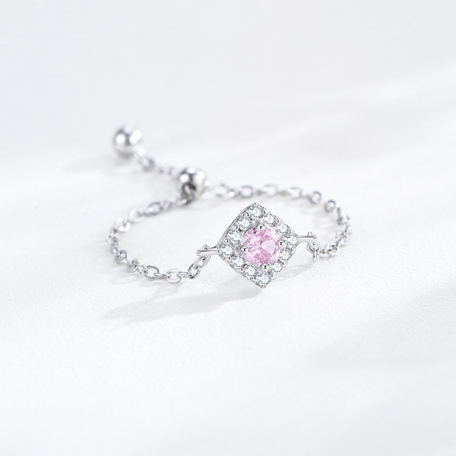 Blush Spark Chain Ring