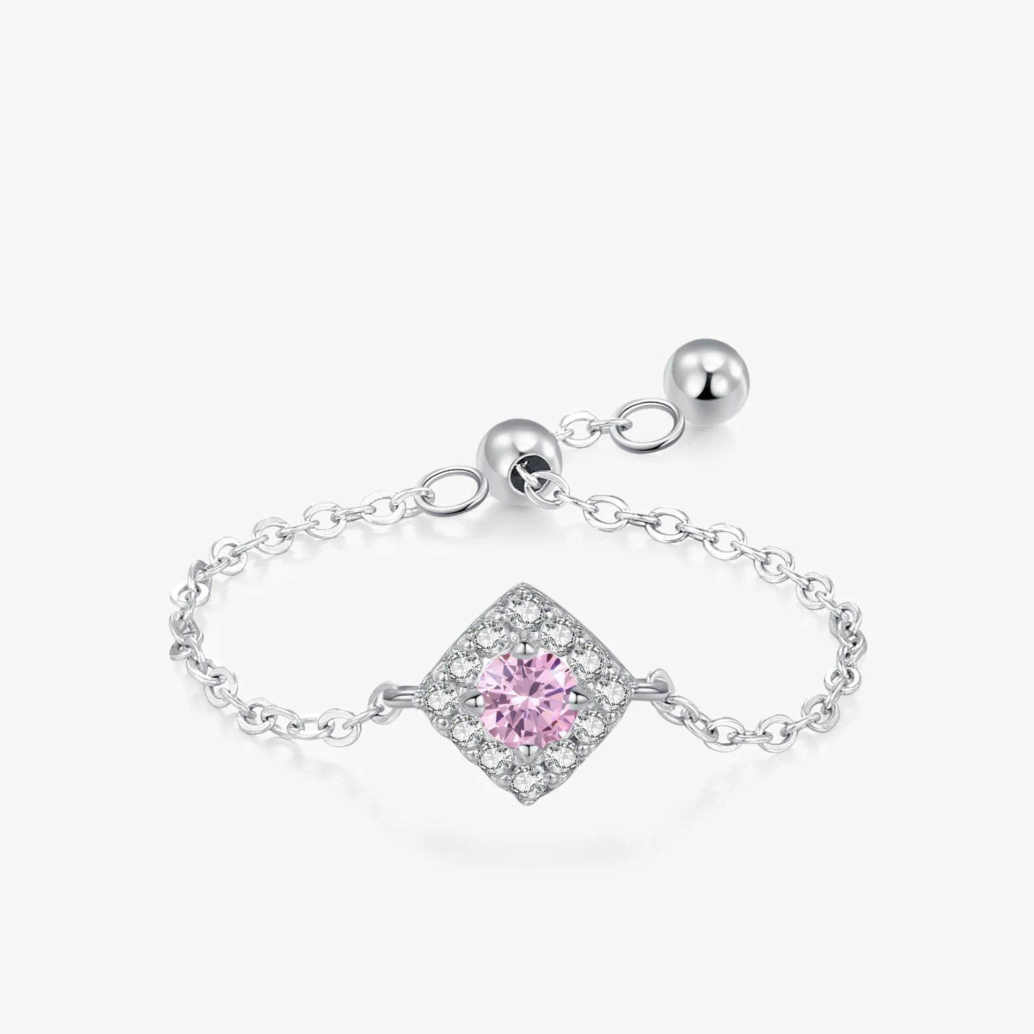 Blush Spark Chain Ring